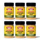 Bragg Táplálkozási Élesztő pirított fokhagyma fűszerezés - (6 Pack) 3 oz - Dairy- Ingyenes parmezán sajt helyettesítő - Tökéletes saláták, tészták, popcorn és több