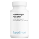 Supersmart - Plasminogen Activator (Advanced Formula) - Pterostillbene, Nattokináz, Serrapeptáz, OPC - High Potency Antioxidant Supplement 124; Non-GMO & Gluten Free - 60 Késleltetett Release Capsules