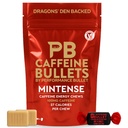 Koffein Bullet Energy Chews * 40 - Gyorsabb Boost Than Gels, Tabletta és Gum. 100mg Per Serving - Sport Tudomány Futásra, Kerékpározás, Gaming & Pre Workout Endurance Kick.