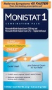 Monistat 1 nap éves fertőzés kezelése nők, 1 Miconazole Ovule beszúrása és külső monistat anti- itch krém bundle