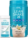 GNC Total Lean GlucaTrim - 120 Capsules (60 Servings) + GNC Total Lean Waster 124; Lean Shake 25 Protein Powder 124; High- Protein Meal Safe Shake - 124; Francia Vanilla - 124; 16 Servings