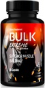 Bulk Extreme Superior Muskelaufbau Erweiterte Formel, Bulk Extreme für Lean Muskelmasse für Männer, Alle natürlichen Muskelaufbau, männliche Pillen für körperliche Leistung, Bewertungen (60 Kapseln)