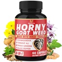 BMVINVOL Horny Goat Weed kapszula Tribulus, Ginseng, Ashwagandha, Maca, Tongkat Ali, Nettle, Black Pepper - 60 gróf