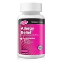 Allergia Relief Antihisztamin, Difenhydramine HCl 25 mg, (600 Count), Összehasonlítva a National Brand Allergia Ultratabs, Relieves Szezonális Beltéri vagy Kültéri Felső Légzőszervi Allergia
