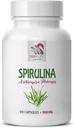 kék spirulina kapszula - spirulina kék - SPIRUILINA 500MG - spirulina tabletta - spirulina és chlorella por szerves, Spirulina gyógynövény kiegészítők, energia bit spirulina chlorella tabletta 1 flakon