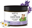 Matys Baby Mellkasi Rub, Soothing Contestion Relief Vapor Rub for Babies 3 Months Old +, Clean & Comforting Eucalyptus, Lavender, & Kamilla alvásra, Non-GMO, Petroleum Free, mentol Free, 4.5 oz Tub