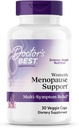 Doktor Legjobb Womens Menopauza támogatás (Soy Isoflavone, Black Cohosh, Chaste Tree), Multi- Systitive Relief, Non-GMO, Gluten Free, Vegan 30 Veggie Caps