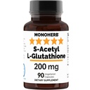 MONOHERB S- acetil L- glutation 200mg - 90 Vegetáriánus kapszula