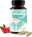 Chectable ® Trakt vizelési egyensúly - Húgyhólyag Egészség és Vizelettisztító Vitaminok férfiaknak és nőknek - 1350mg D-Mannose és Cranberry - 60 kapszula