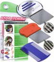 OWNHEALER Professional Lice Comb Kit - a Tetvek, Nits, és a korpás eltávolítás. Gyors eredmények fej tetű kezelés - Alkalmas minden hajtípus. Peine para piojos y liendres.