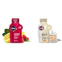 GU Energy Gel 8- Count Málna Lemonade és születésnapi torta Sports Nutrition Energy Gel Bundle