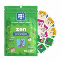 NATPAT Zen Patch Mood Calming Stickers gyerekeknek és felnőtteknek - Chemical and Drug Free, Mood Support for Relaxation, Cool and Emotion Regulation - BuzzPatch Natural Patch (24 Pack)