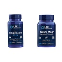 Life Extension Super R- Lipoic Acid - Hosszú élettartam kiegészítés oxidatív stressz védelem & Neuro- mag Magnézium L- treonate, Magnézium L- treonate