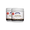 Nutritional Yeast Flakes fűszerezés, Nooch for Vegan Cheese Powder Subsite, 2 lb, 100% Tiszta Nem dúsított, nem édesített - Kosher, Gluten Free, Nem GMO, Növényi alapú fehérje, Tejmentes