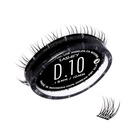 Lashify dráma 10mm Gossamer Eyelash kiterjesztések újratöltés, fekete, könnyű DIY hamis pillák természetes megjelenés
