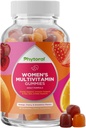 Womens Multivitamin Gummy Vitamin felnőttek - Természetes multivitamin nőknek Gumi- és természetes immunrendszer booster - Womens Gumies Felnőttek Cink