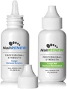 NailREUT gombaellenes komplett rendszer - Professional Strength, Gomba Kezelés Toe gomba, Elszíneződött vagy Cristle Nails