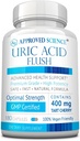 Jóváhagyott Science ® Uric Acid Flush kiegészítés folsav és Tart Cherry - 180 kapszula - 3 hónapos ellátás