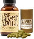 A Máj Pill 120 kapszula - Gyógynövény Máj Cleanse Detox & javítási pirula Burdock Root, Milk Thistle, Rosemary, és Flax Seed - Non-GMO, szerves, és természetes máj méregtelenítő pirula a férfiak és nők