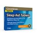 GoodSense Alvástámogatás Doxylamine Succinate tabletta, 25 mg, 32-szám, éjszakai alvástámogatás, hogy segítsen elaludni