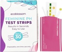 Ecovellsom Vaginal pH Test Strips for Women - Check pH Balance - Monitor Bacterial Vaginosis BV Treatment - Prevent Yeast Infection UTI - Fast Accurate Results, individual Sealed Pouch (30 gróf)