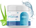 Replenish Cat and Dog Ear Cleaning Wipes - Gentle Medicated Ear Wipes for Dogs - Cucumber Melon Scent - Dog Ear Cleaner & Cat Ear Wipes for Cleaning, Soothing, and Deodorizing Itchy Ears - 100 Count