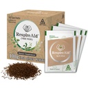 SUNTEN RespireAid ™ All- Natural Lung Cleanse & Detox. Tartalmazza a természetes gyógynövény tulajdonságok támogatása egészséges tüdő funkció & légzés. 100 g (20 tasak); 5 g / Sachet
