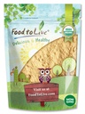 Étel az élő szerves makapor, 4 ounces zselatinizált, nem-GMO, kóser, vegán, ömlesztett