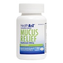 HealthA2Z ® Mucus Relief A124; Guaifenesin 400mg