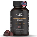 Pure Sundried Himalaya Shilajit Gummy für Männer & Frauen | Organic Shilajit Gummies | Natural 85 Plus Trace Minerals Fulvic Acid | Energie, Immunität | Sugar-Free 60 Healthy Gummy