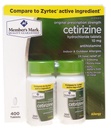 A tag márkája korábban úgy ismert, mint a Simply Right Cetirizine Hydrochloride Allergy Tablets, 10 mg- 400 Számolj.