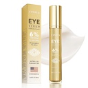 6% koffein Eye Cream Puffy Eyes & Dark Circles, Szemszérum 1% Retinol ráncos zsákok alatt szem anti-öregedés