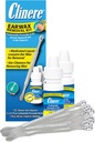 Clinere Earwax Removal Kit, Safely and Gently Clean Ear Wax, Itch Relief, Works Instant. 5oz Carbamid Peroxid, 2 x .5 Fl Oz 12 Sticks