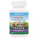 Natings Plus Animal Parade Immune Booster - Trópusi Berry Flavor - 90 Animal- Shaded Chewable Tablets - Immunrendszeri támogatás - Gluten Free, Vegan - 45 Servings