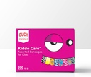 Ouch Essentials Kiddo Care - Gyerekek ragasztó kötszerek, válogatott styles, 200 gróf