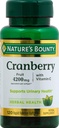 Természet Bounty Cranberry Fruit 4200mg Plusz C-vitamin, 120 Softgels (csomag 1)