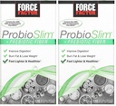 Force Factor Probioslim + Prebiotic Fiber Súly Loss Supplement for Women and Men, Probiotic and Prebiotic Digestic Health Support with Green Tea Extract and Psyllium Husk Fiber, 120 kapszula