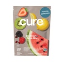 Cure Hydration, 124; Plant- Based Electrolyte Drink Mix 124; No Advanced Sugar, 124; FSA- HSA, X44; Dehidration Relief Powder Made with Covine Water, 124; Non- GMO, 124; Vegan, 124; 8 Packaets - Variety Pack