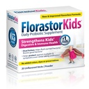 Florastor Kids Napi probiotikus kiegészítés, ízesítetlen por keverékei étellel vagy itallal, Antibiotikumok alkalmazása, Saccharomyces Boulardi CNCM I- 745 (20 tasak), 2-es csomag