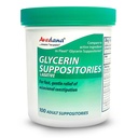 USP 2g Glycerin Laxatives Suppository – 100 Erwachsene Größe Laxative Suppositorien für Männer und Frauen – Schnelle und sanfte Relief Suppositorien für Verstopfung – Bequeme Form Erwachsene Suppository