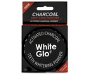 Fehér Glo Aktiválta Charcoin Teeth fehérítő por, erősen abszorbens a tiszta mély Stains és elszíneződés, Friss menta aroma