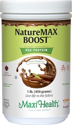 NatureMax BoostTM Pea fehérje por - Energia kiegészítés Meal csere - 20g fehérje Per Serving - Természetes csokoládé Flavor - Kosher vitamin - 1lb.