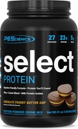 Pescience Select fehérje por, tejsavó és Casein keverék, tiszta fehérje por a nők és férfiak, alacsony kalóriatartalmú, alacsony szénhidrát, Keto Friendly, glutén mentes - csokoládé Mogyoróvaj Kupa - 27 szerváció