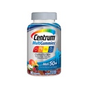 Centrum MultiGummies Gummy Multivitamin Nők 50 Plus, D3-vitaminnal, B6 és B12, Multivitamin / Multiásványi kiegészítés - 90 gróf