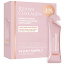 Revive Collagen Premium 8.500mg Hydrolyzed Marine Collagen Ergänzungen Trinken mit Hyaluronsäure & Aloe Vera für gesunde Haut, Haar, Nägel & Gelenke | Lemon & Lime (14 Tage Versorgung)