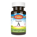 Carlson - A-vitamin, 25000 NE (7500 µg RAE), Vision & Skin Health, Immunfunkció, 100 lágy gél