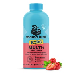 Legjobb Nest Wellness Kids Folyékony multivitamin: Methyllated Vitamins, Whole Food, Vegan, B12, Gluten- Free, Non- GMO Methylfolate Daily Liquid Vitamins for Kids with Immune Support - Strawberry Flavor, 16oz