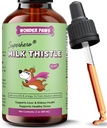 Wonder Paws Milk Thistle, Májtámogatás kutyáknak, Támogatja a vese funkció kedvtelésből tartott állatok, Detox, Máj támogatás, a Wild Alaskan Salmon Oil & Curcumin, Omega 3 EPA & DHA (2 Oz)