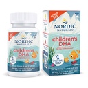Nordic Naturals Children 's DHA, Strawberry - 120 Mini rágóképes Soft Gels gyerekeknek - 250 mg Omega3 EPA & DHA - Brain Development & Function - Non-GMO - 30 Servings