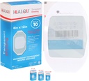 Átlátszó Film Dressing 8 "x 12" (10 Pack) - Vízálló tapadó sebtapasz kötszerek post- Sebészeti zuhany, IV Shield, Tattoo Aftercare, Clear Breathable Dressing Patches by HEALQU